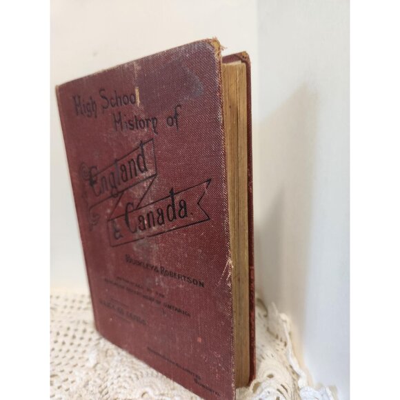 Antique Book High School History of England and Canada - Picture 3 of 10